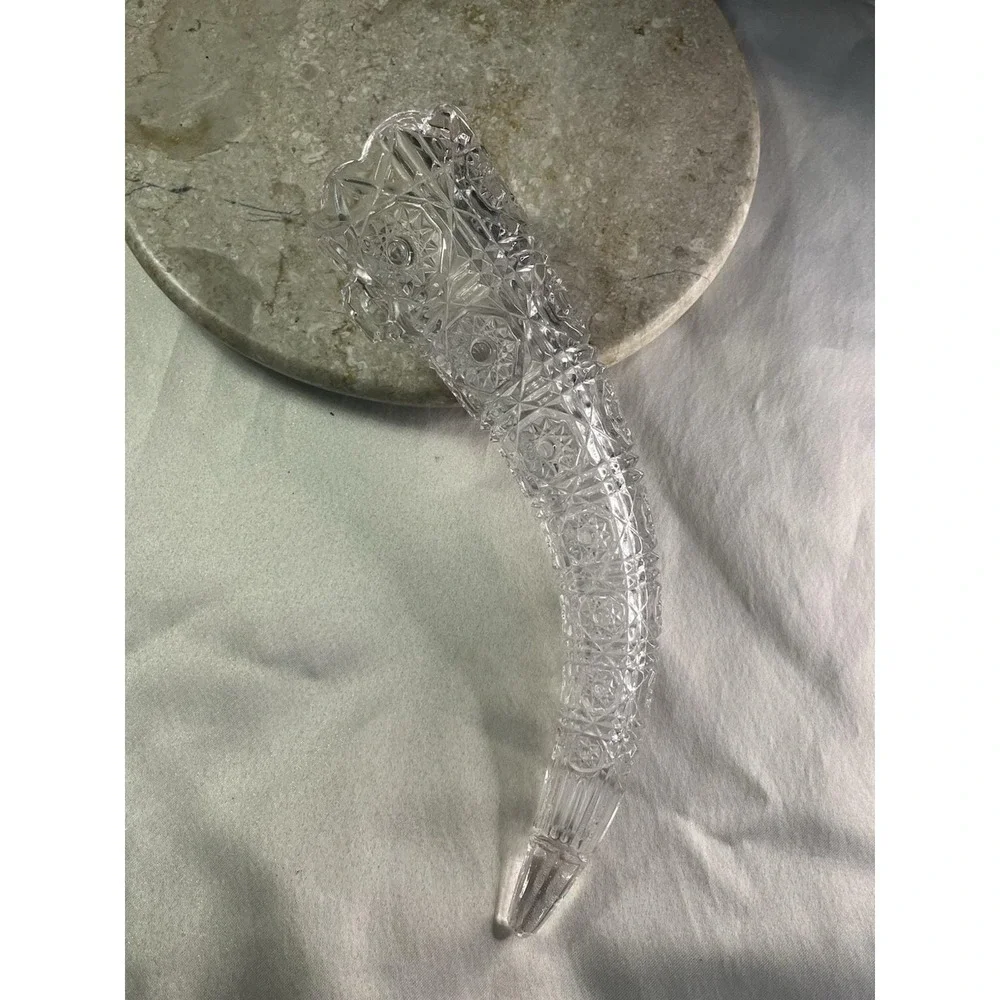 1920's EAPG Hanging Glass Cornucopia 12